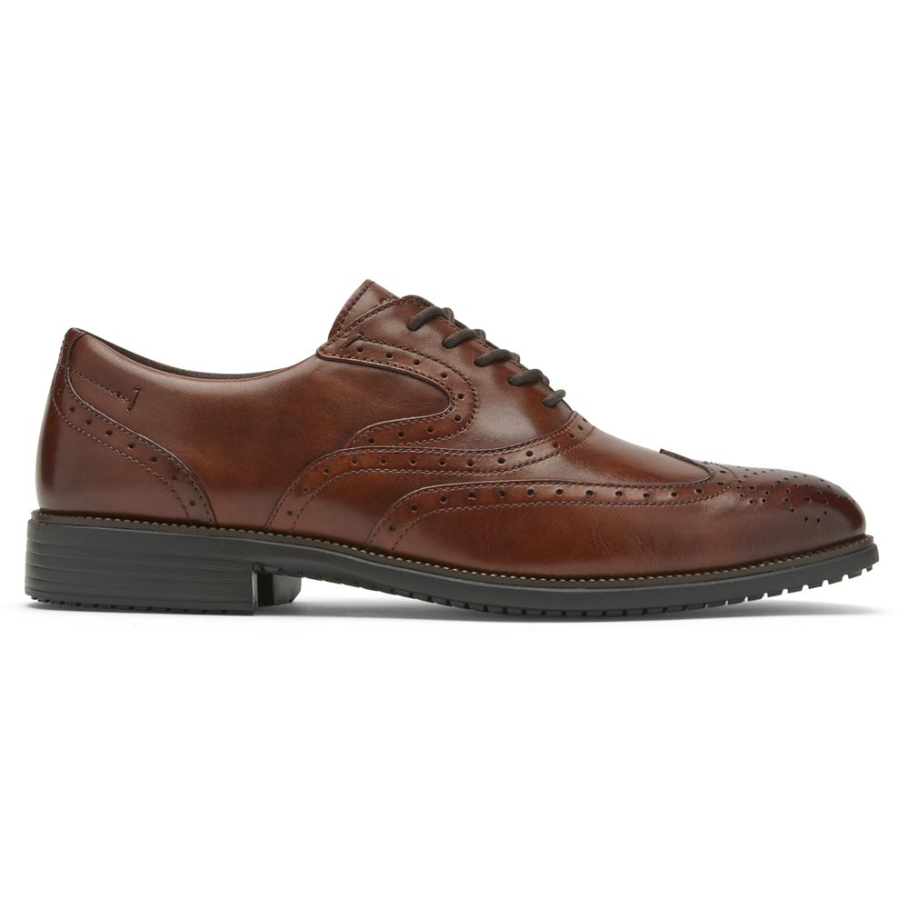 Rockport Canada Total Motion Dressport Wingtip - Mens Oxfords Brown (ZQP740156)